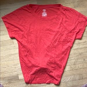Athletic Works tie back short sleeve top!